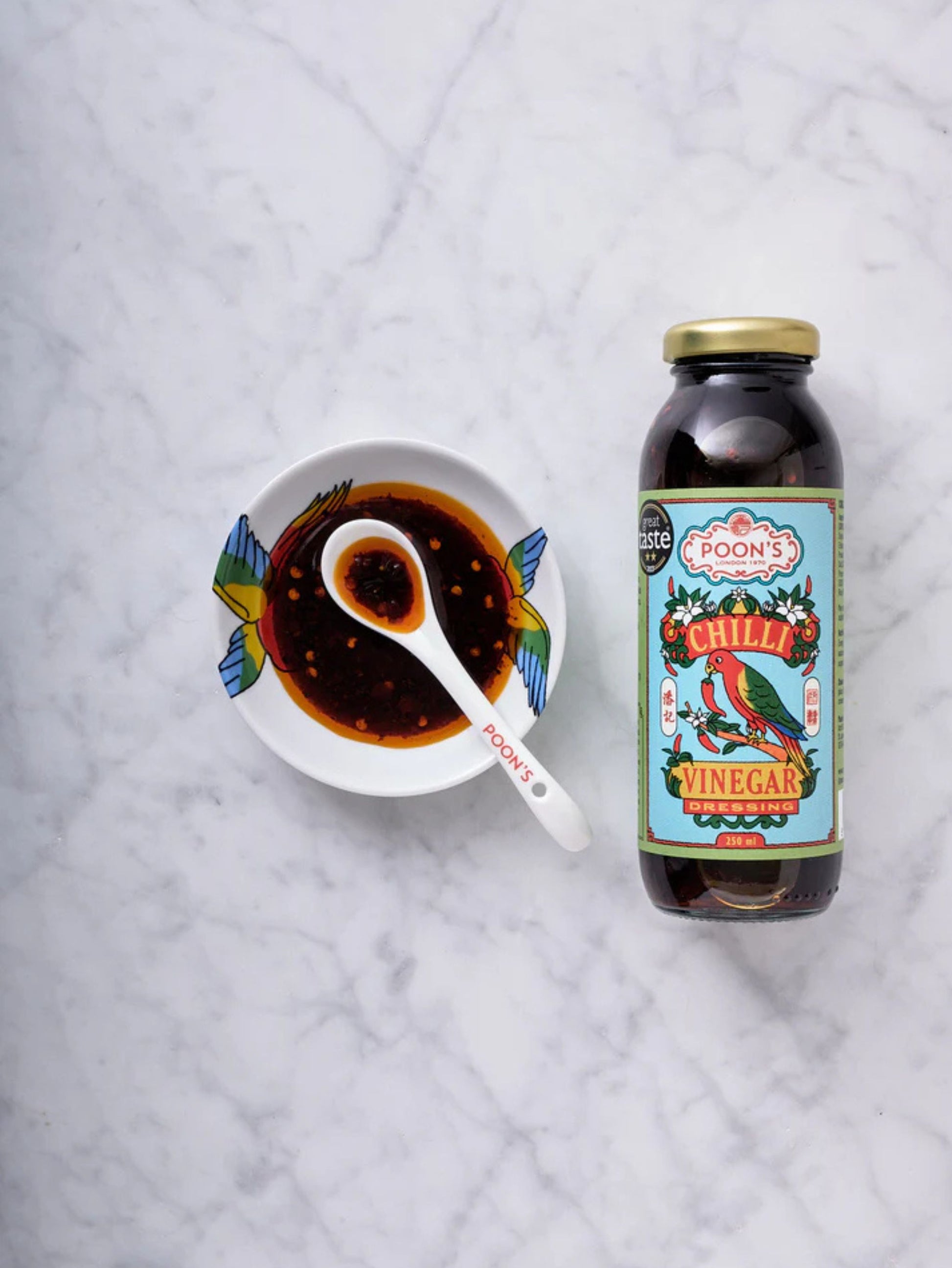 Poons London Chilli Vinegar Dressing 250ml