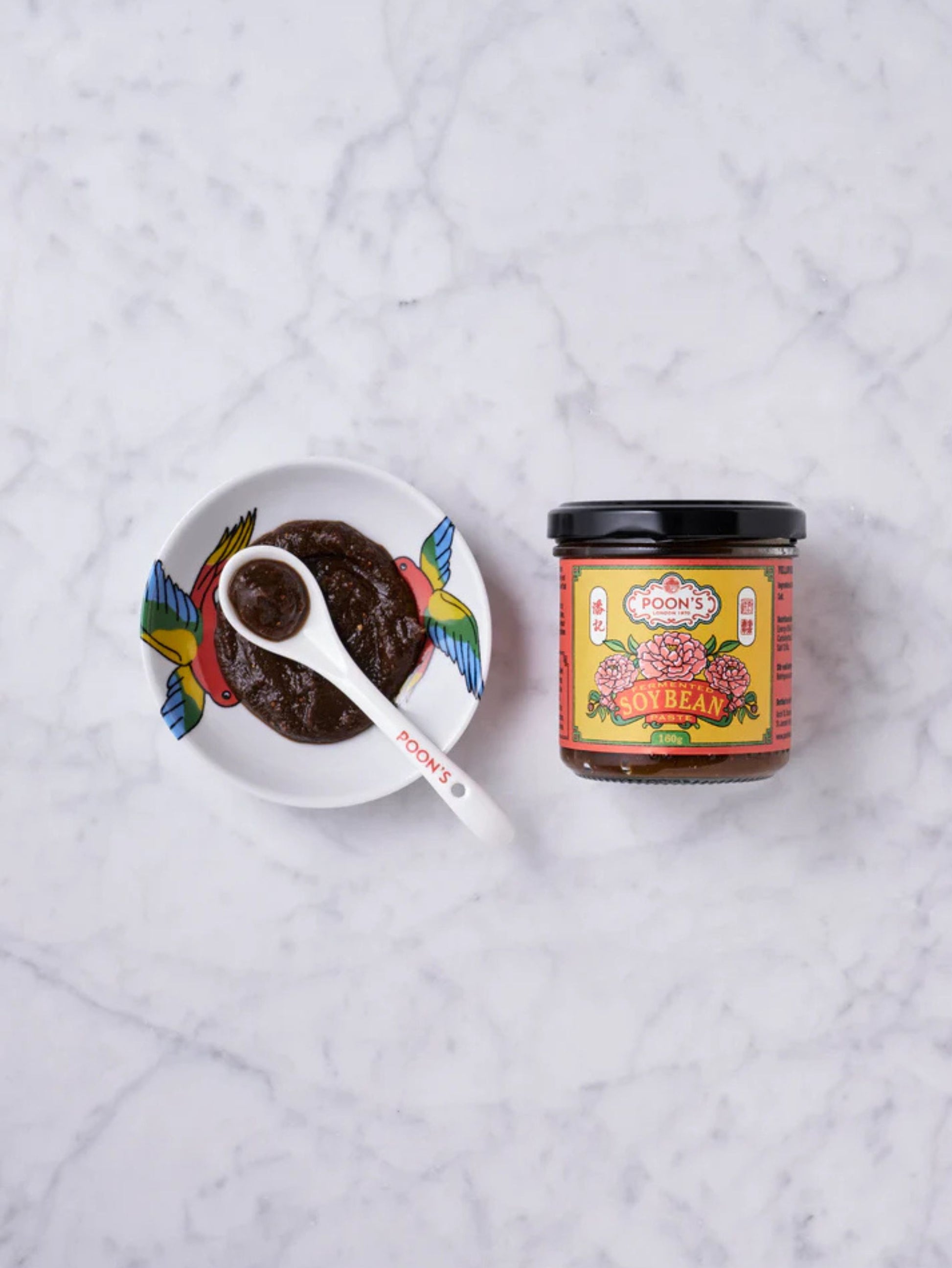 Poons London Fermented Soybean Paste in a jar