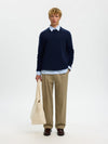 Reuben Relaxed Crew Neck Jumper