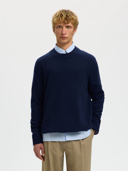 Reuben Relaxed Crew Neck Jumper