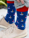 Sailing Boat Bamboo Socks