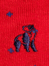 Spotted Red Bamboo Socks
