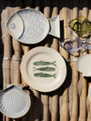 Green Stoneware Lunch Plate