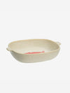 Red Stoneware Oven Dish