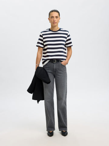 Striped Boxy T-Shirt
