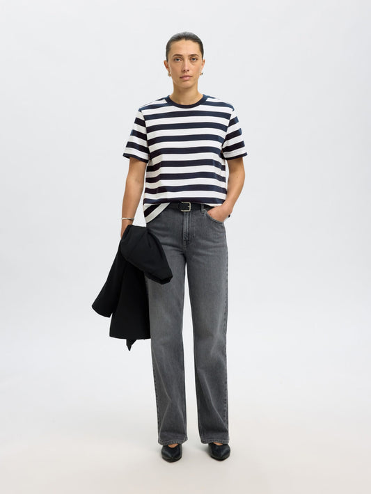 Striped Boxy T-Shirt