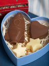 To the Moon and Back Chocolate Heart Box