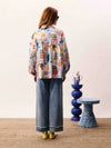 Womenâ€™s lightweight shirt with a relaxed fit and button-through front.