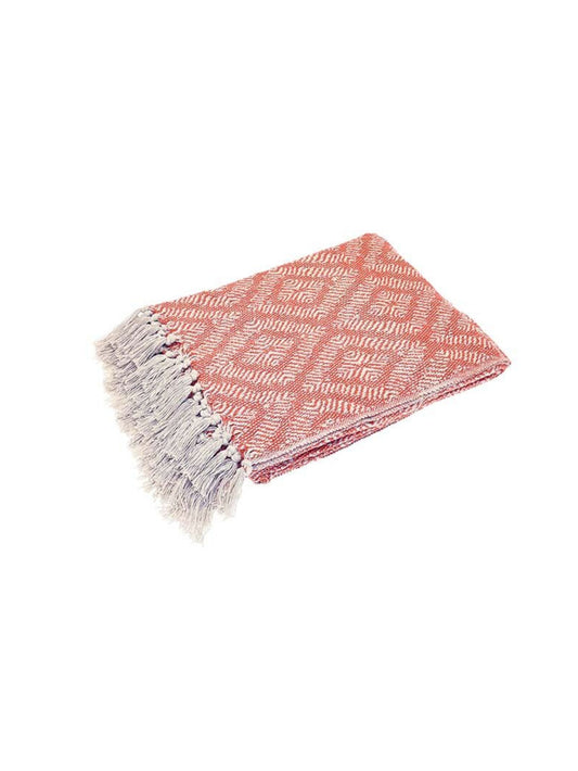Diamond Recycled Cotton Throw