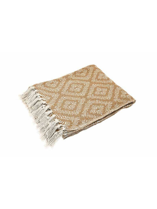 Diamond Recycled Cotton Throw