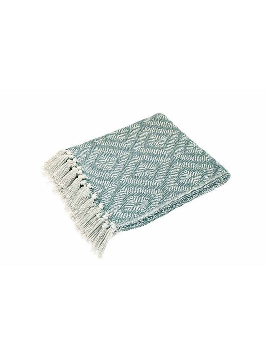 Diamond Recycled Cotton Throw