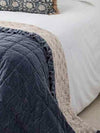 Matilda Velvet Ruffle Bedspread