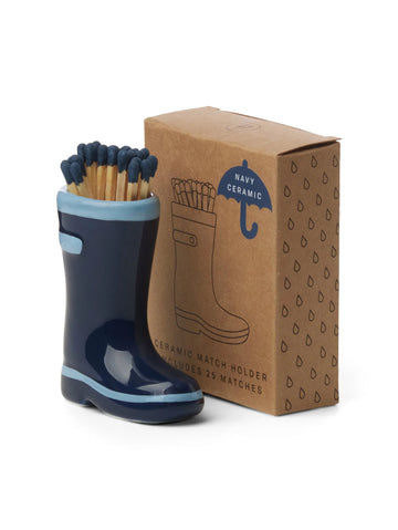 Wellington Boot Matches Holder