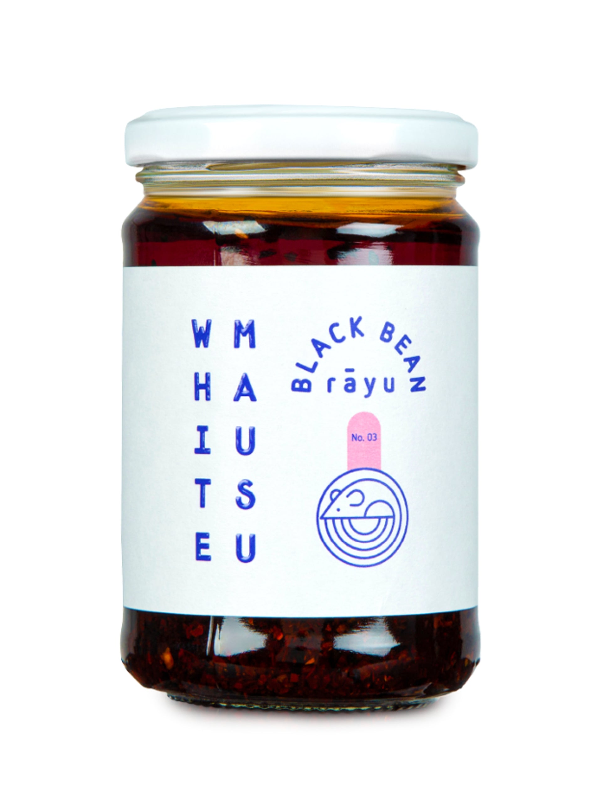White Mausu Black Bean Rayu